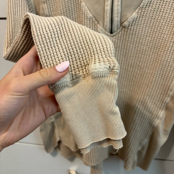 Free People Women's Ashton Half Zip Thermal Top - Picture 8 of 8